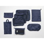 Articulo Viaje Set de Bolsos Organizadores. TX-122A Azul Marino (TX122A - articulo promocional)