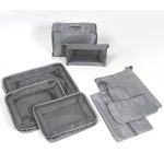 Articulo Viaje Set de Bolsos Organizadores. TX-122G Gris (TX122G - articulo promocional)