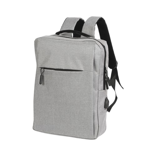 Mochila Backpack Rayyan. TX-152G Gris (TX152G - articulo promocional)
