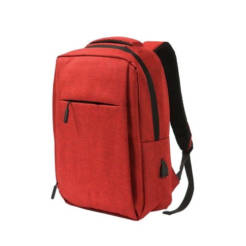 Mochila Backpack Rayyan. TX-152R Rojo (TX152R - articulo promocional)