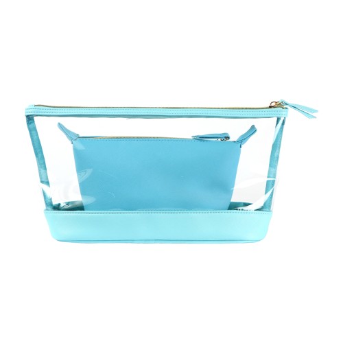 Accesorio Belleza Cosmetiquera Dilijan. TX-374A Azul Aqua (TX374A - articulo promocional)