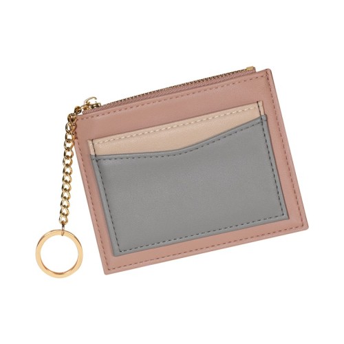 Porta Documentos Cartera Monedero Iris Rosa W 651 P Rosa (W651P - curpiel - articulo promocional)