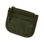 Porta Documentos Monedero Dirham Verde W 654 V Verde (W654V - poliester - articulo promocional)