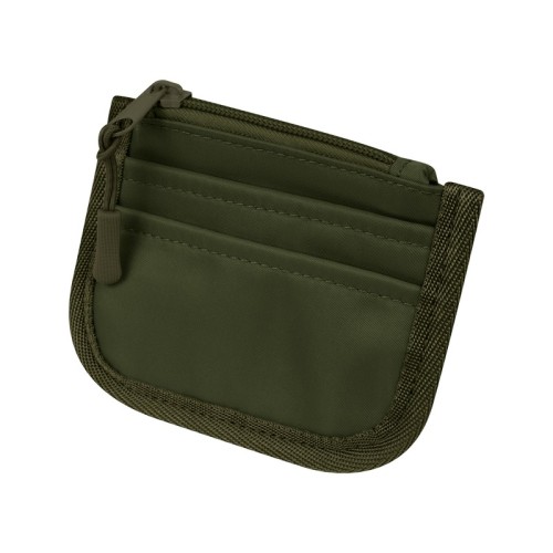 Porta Documentos Monedero Dirham Verde W 654 V Verde (W654V - poliester - articulo promocional)