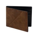 Porta Documentos Cartera Riyal Cafe W 655 C Cafe (W655C - curpiel / poliester - articulo promocional)