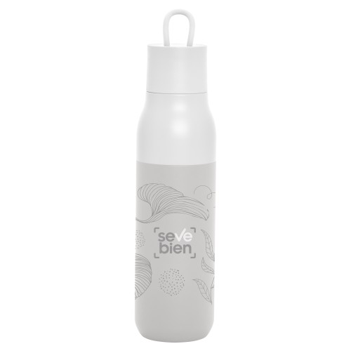 Botella Termica Rolling (T812 BLANCO + GRIS) - Articulo Promocional