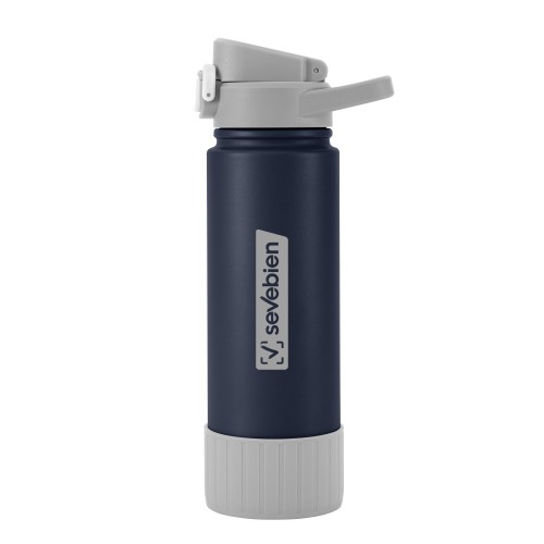 Botella Termica Ribb (K113 NAVY BLUE) - Articulo Promocional