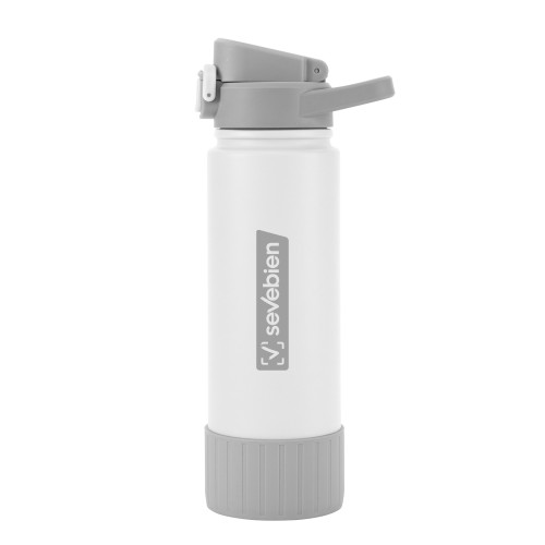 Botella Termica Ribb (K113 BLANCO) - Articulo Promocional