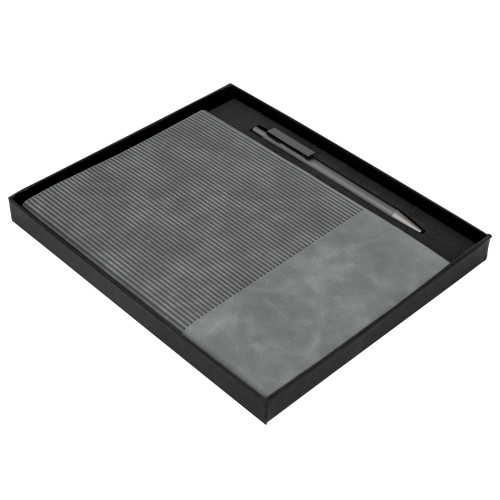 alt_-promocional_publicitario_cuaderno_con_lapicera_S03_gris_4 Set Ejecutivo Sense (S03 GRIS) – Articulo Promocional