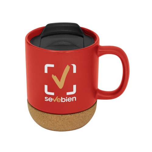 Taza Mika (T739 ROJO) - Articulo Promocional