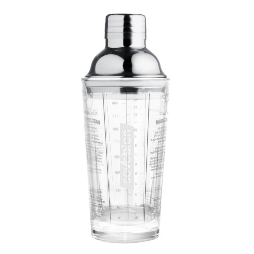 Coctelera de Vidrio Kokomo (T712 TRANSPARENTE) - Articulo Promocional