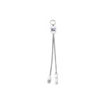 Cable Cargador de Celulares Celler (EC741 GRIS+BLANCO) - Articulo Promocional