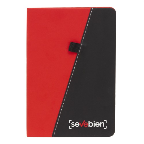 LIBRETA TREK (T810 ROJO + NEGRO) - ARTICULO PROMOCIONAL