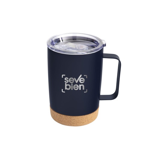 Mug Termico Kork (T762 AZUL) - Articulo Promocional