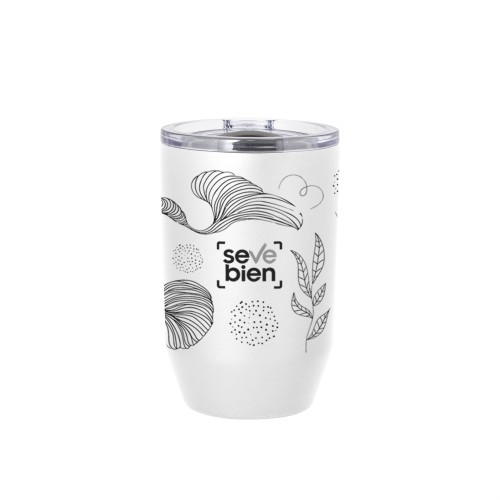 Mug Termico Bisel (T776 BLANCO) - Articulo Promocional