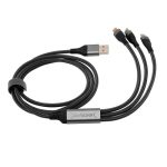 Cable de Carga Rapida Spidy (EC773 GRIS GUN METAL) - Articulo Promocional