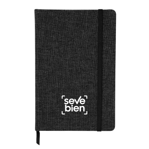 LIBRETA PETRA (T824 NEGRO) - ARTICULO PROMOCIONAL